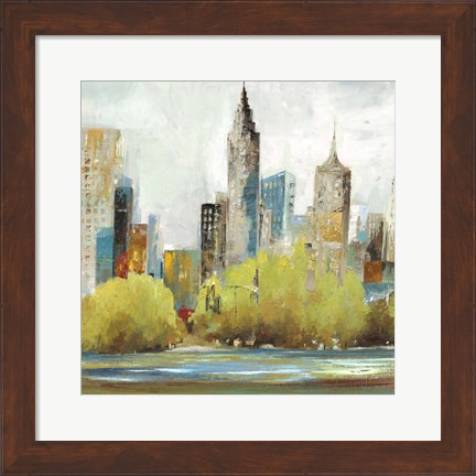 Framed Hudson Ferry II Print