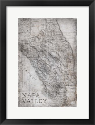 Framed Napa Valley Print