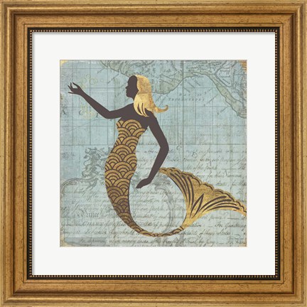 Framed Nautical Beauty Print