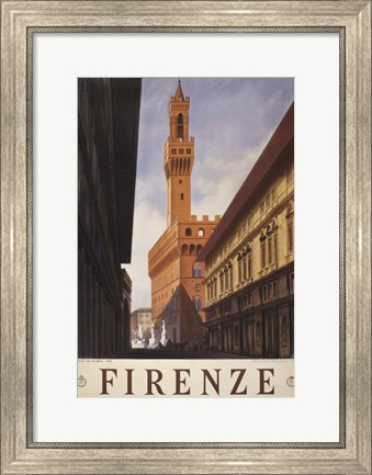 Framed Firenze Print