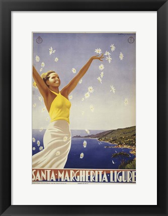 Framed Santa Margherita Print