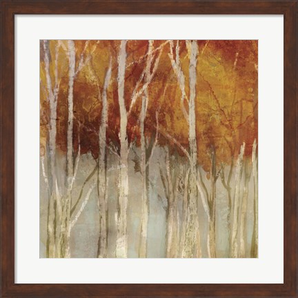 Framed Belgium Forest I Print