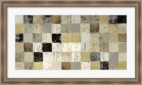 Framed African Mosaic I Print