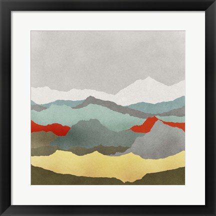 Framed Vast Plains I Print