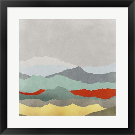 Framed Vast Plains II Print