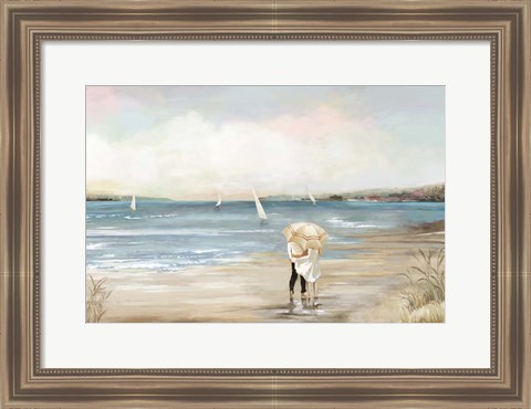 Framed Pearl Shore Print