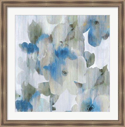 Framed Forget Me Not I Print