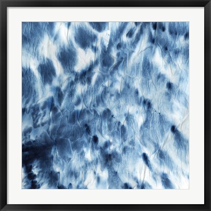 Framed Indigo Dye I Print