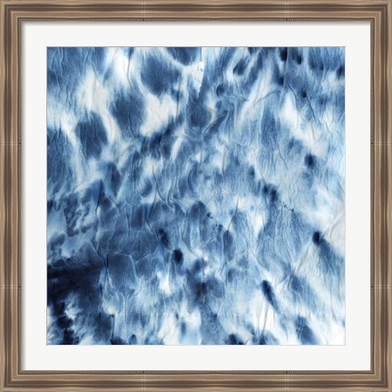 Framed Indigo Dye I Print