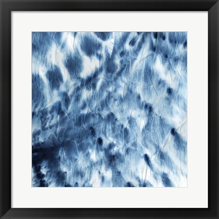 Framed Indigo Dye I Print