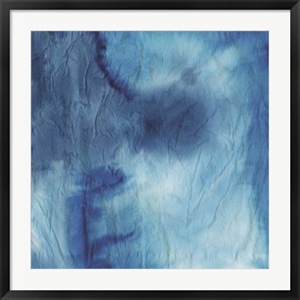 Framed Indigo Dye VIII Print