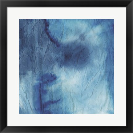 Framed Indigo Dye VIII Print