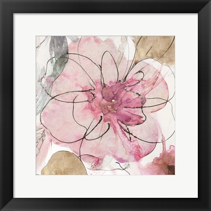 Framed Pretty in Pink I Print