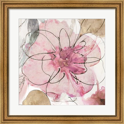 Framed Pretty in Pink I Print