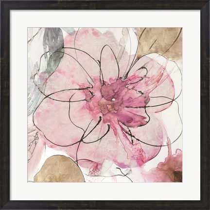 Framed Pretty in Pink I Print