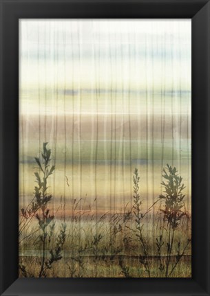 Framed Wheat Fields Print