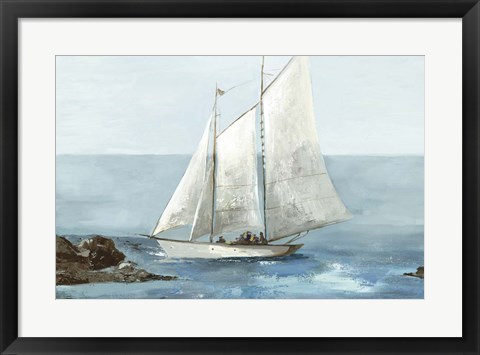 Framed Big Boat Print