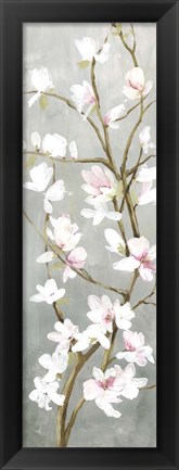 Framed Budding Magnolia I Print