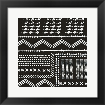 Framed African III Print