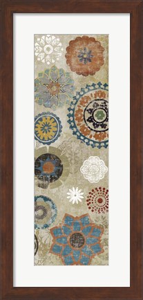 Framed Oriental Pattern IV Print