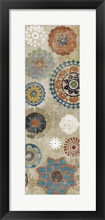 Framed Oriental Pattern IV Print