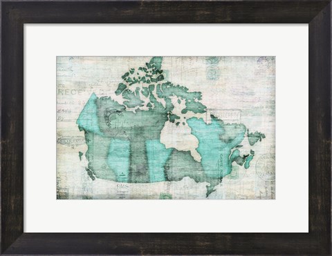 Framed Canada Print