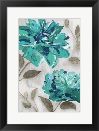 Framed Blooms I Print