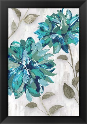 Framed Blooms II Print