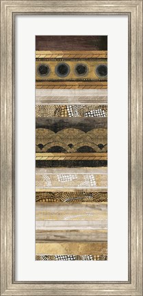 Framed Klimt Dots II Print