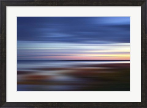 Framed Blue on the Horizon Print