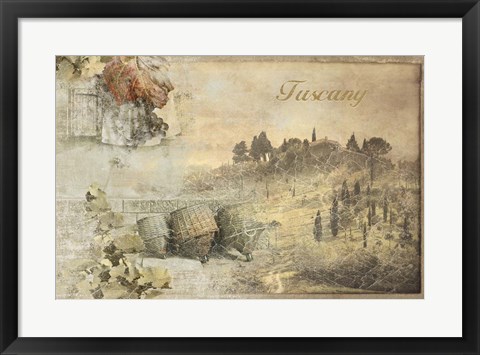 Framed Tuscany Print