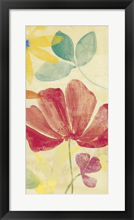 Framed Field Floral II Print