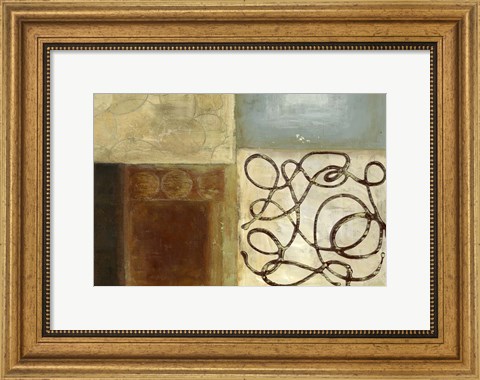 Framed Bits and Pieces Print