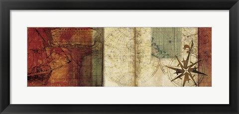 Framed Travels II Print