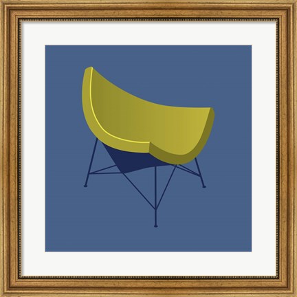 Framed Mid Century Chair I Print