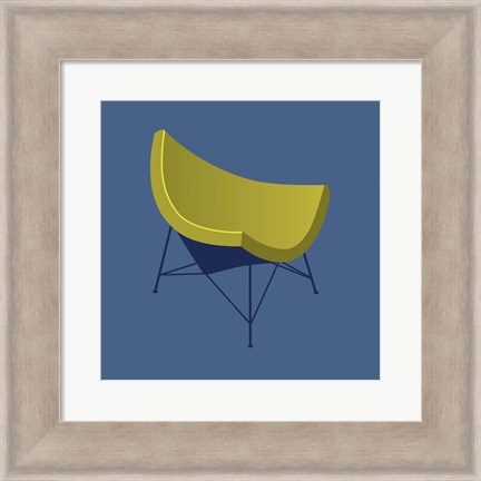 Framed Mid Century Chair I Print