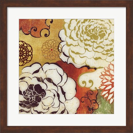 Framed Silk Embers Print