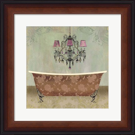 Framed Boudoir Bath I Print