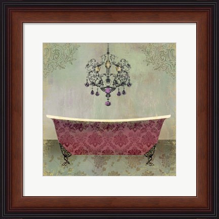 Framed Boudoir Bath II Print