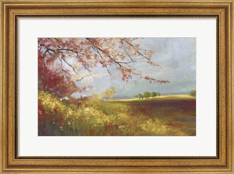 Framed In the Field Print