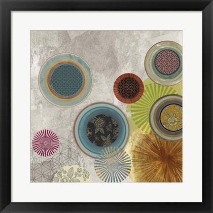 Framed Spherical Sketch II Print