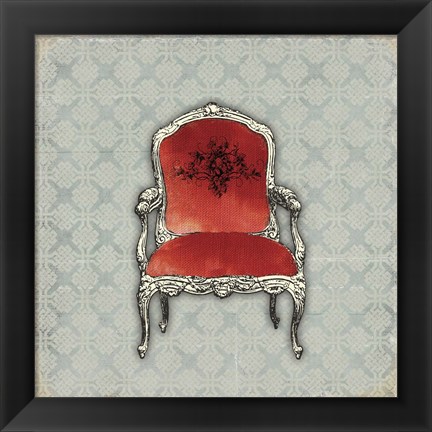 Framed Bergere II Print