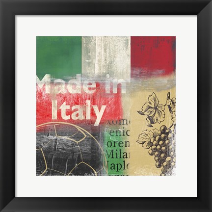 Framed Italy Print