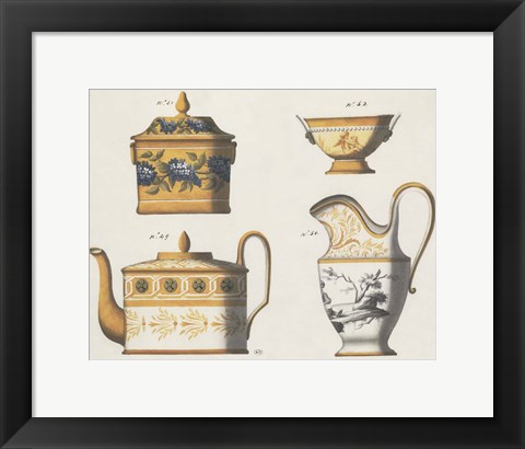 Framed Serving Set Print