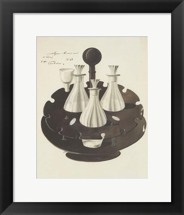 Framed Carafe II Print