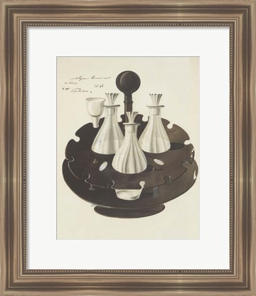 Framed Carafe II Print