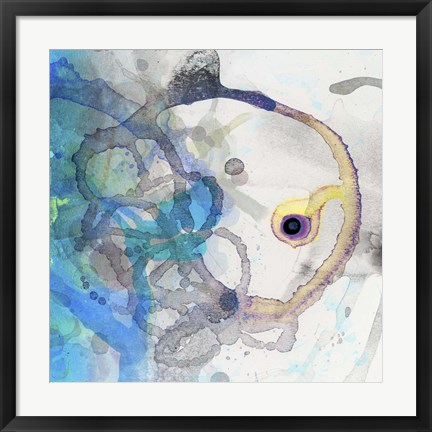 Framed Watercolour Abstract II Print