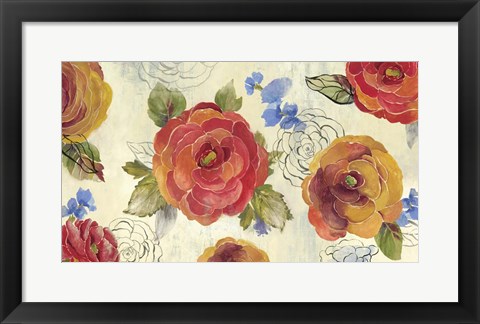 Framed Amelia Flowers Print