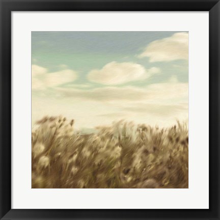 Framed Dandelion Field Print