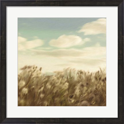 Framed Dandelion Field Print